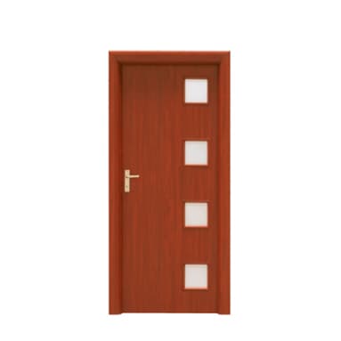 Интериорна врата със стъкло Jupiter Doors Златен дъб 90x200см