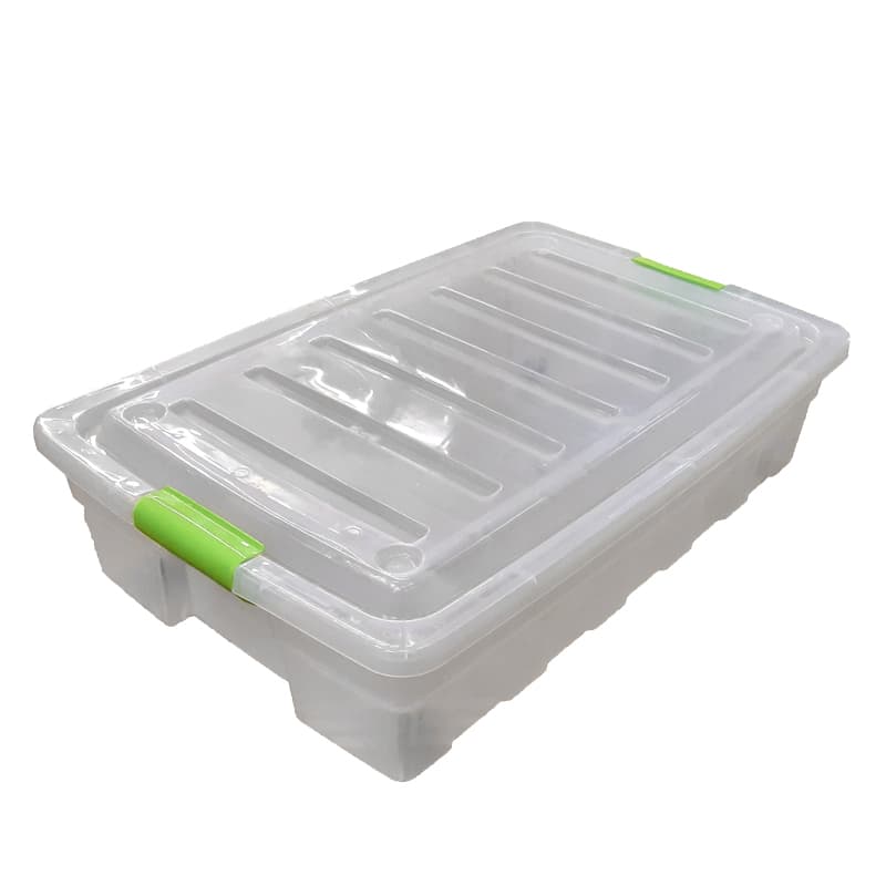 Кутия за съхранение с капак и колела Underbed 65л 740х490х180мм
