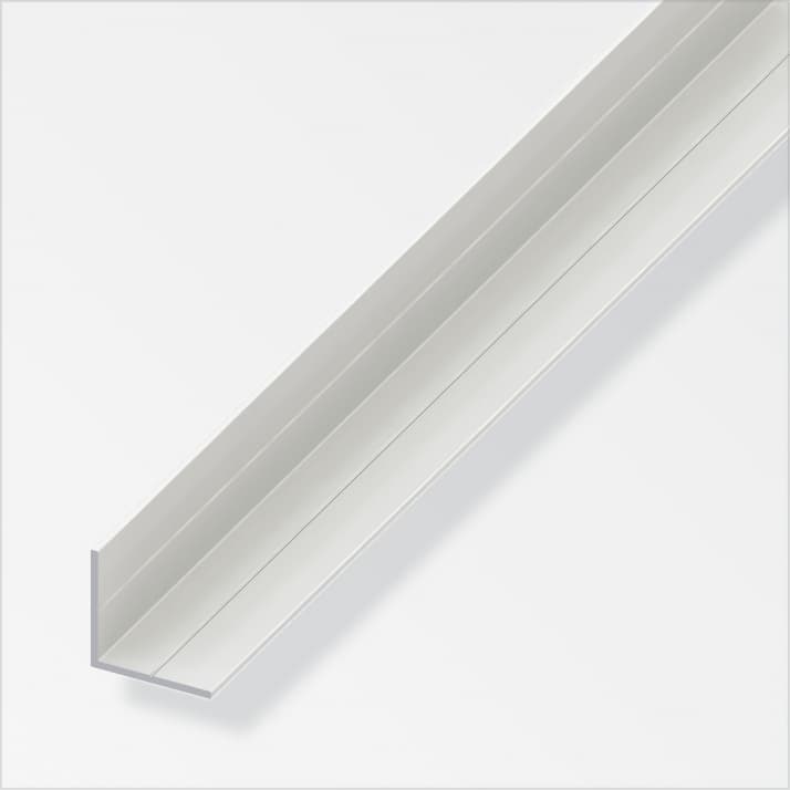 PVC профил ъглов бял 35.5х35.5 mm / 1m / 21614