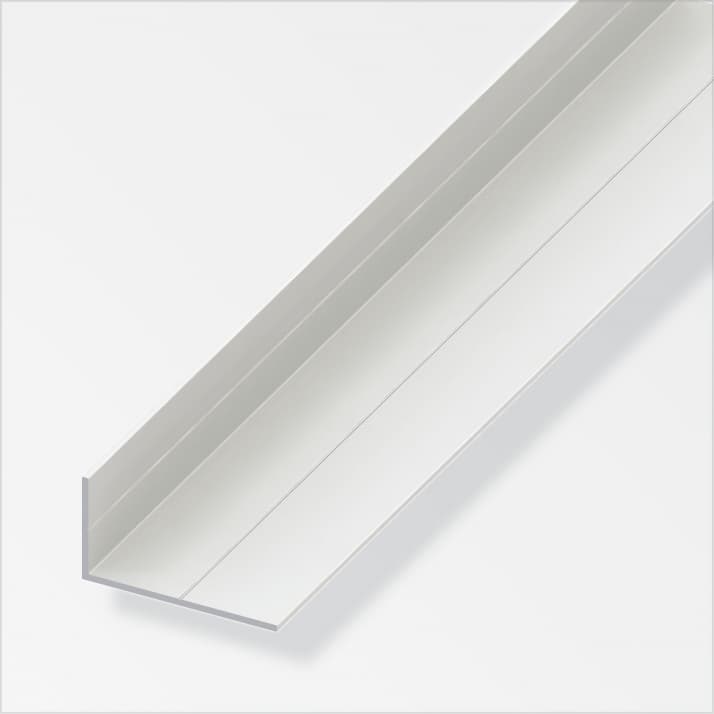 PVC профил ъглов бял 15.5х27.5 mm / 1m / 21686