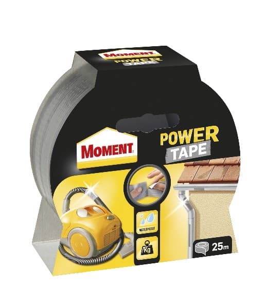 Лепяща лента Moment Power Tape сребърна 25м