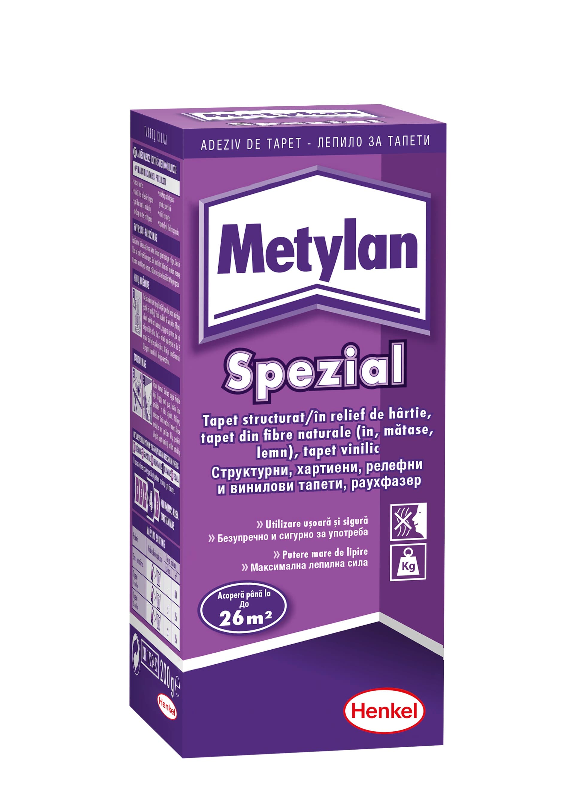 Лепило за специални тапети Metylan Spezial 200гр