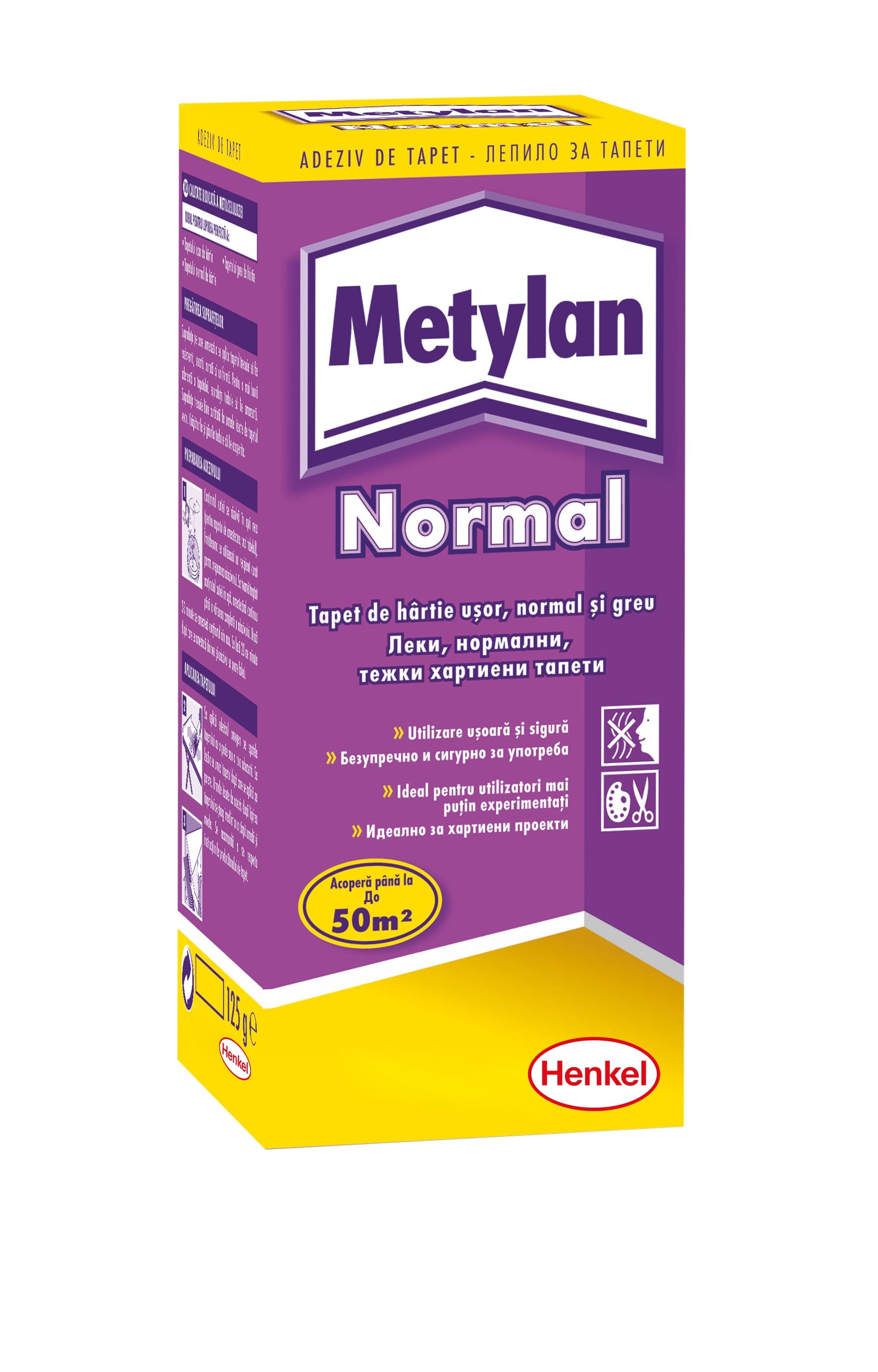 Лепило за тапети Metylan Normal 125г