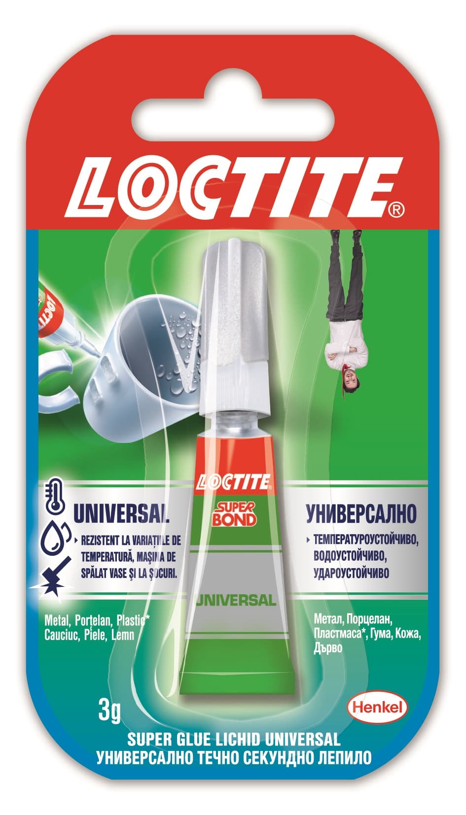 Секундно лепило Loctite Super Bond 3г