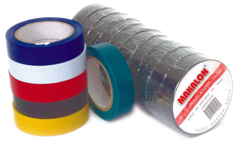 Изолирбанд 18mm х 20m черен MK