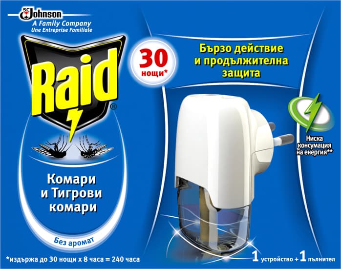 Електрически изпарител с течност Raid с пълнител 21мл