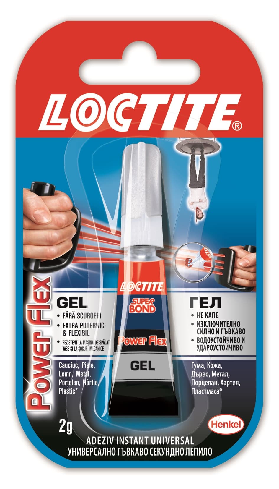 Секундно лепило Loctite Super Bond Power Gel 2г