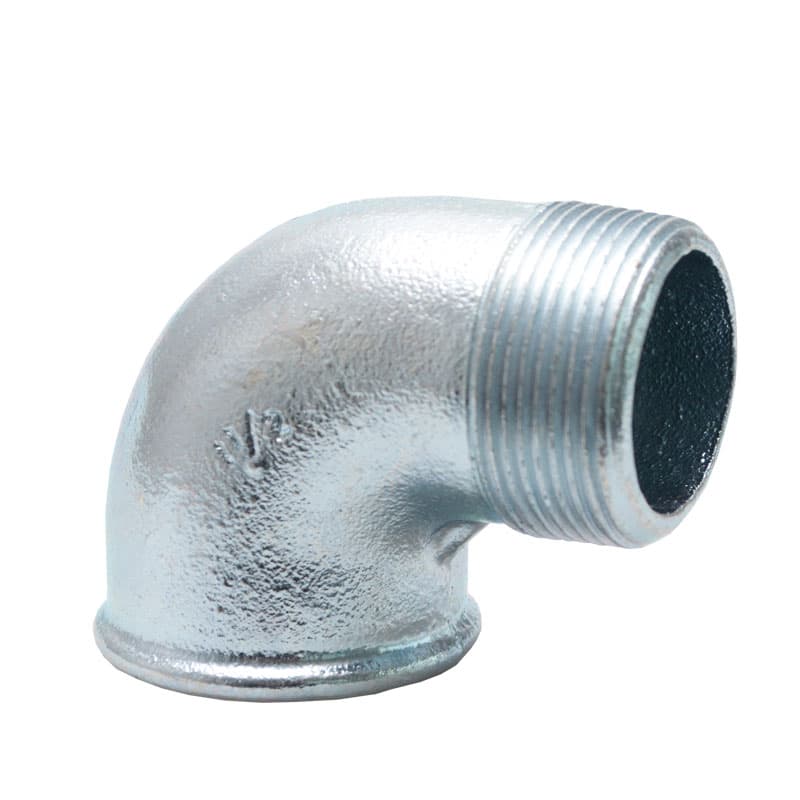 Коляно-нипел 1/2“ поц.