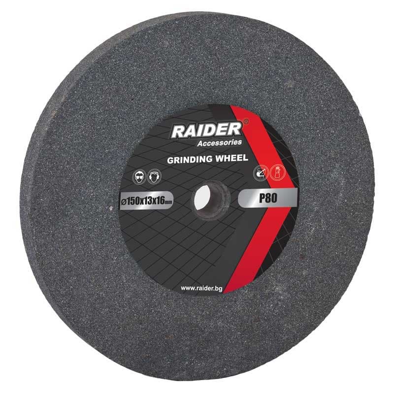 Диск за шмиргел Raider Р36 ø150x16xø13mm сив 