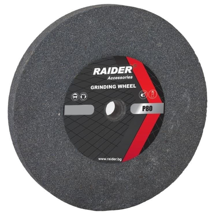 Диск за шмиргел Raider Р80 ø150x16xø13mm сив