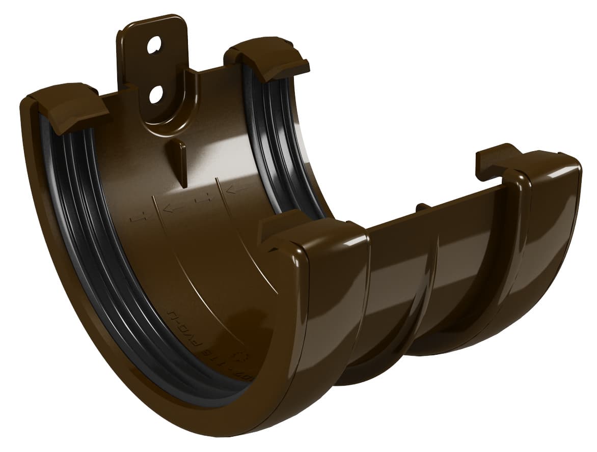 PVC снадка за улук Devorex Classic 120 кафява