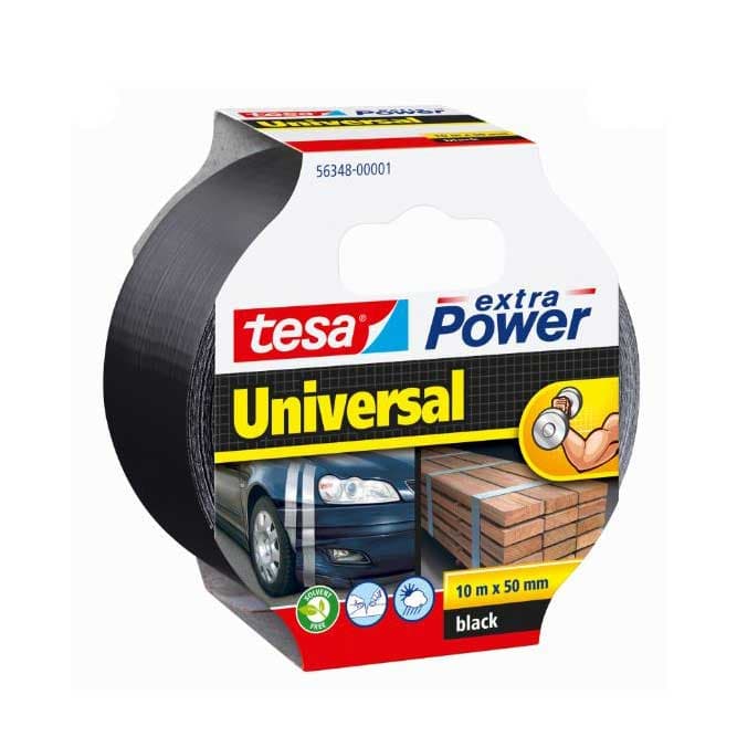 Универсална хоби лента Tesa Extra Power 10м / 50мм черна