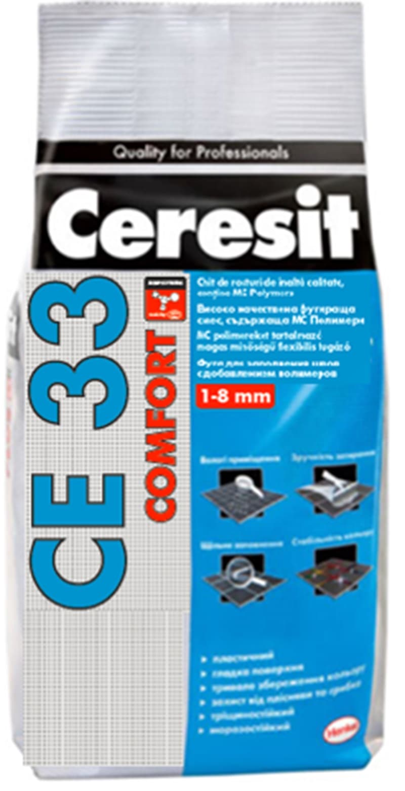 Фугираща смес Ceresit СЕ 33 Сиена 2кг 