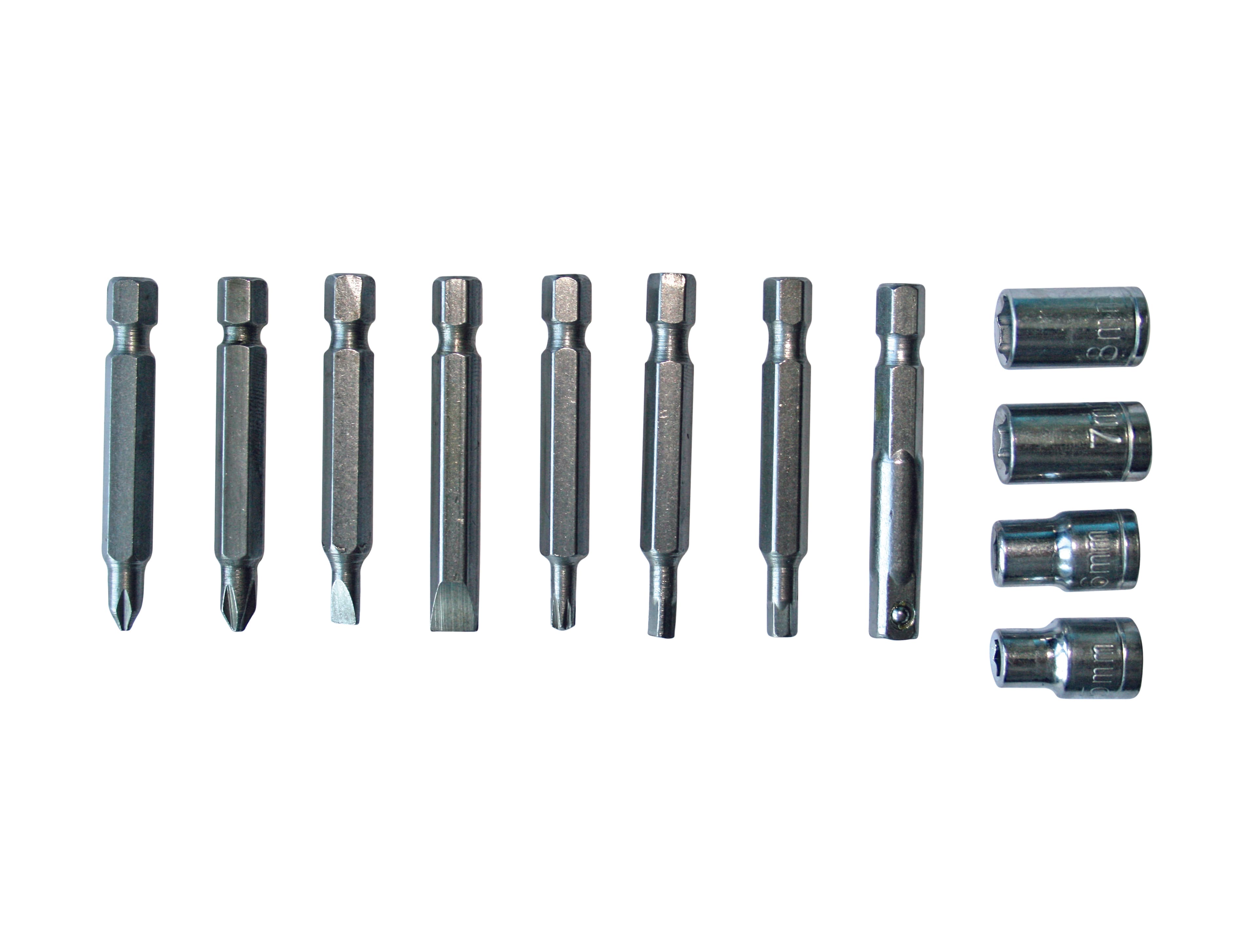 Комплект накрайници и вложки Gadget 1/4" 12 броя