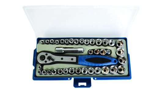 Тресчотка с вложки BS 1/4" & 3/8" 4-15мм / 39 части