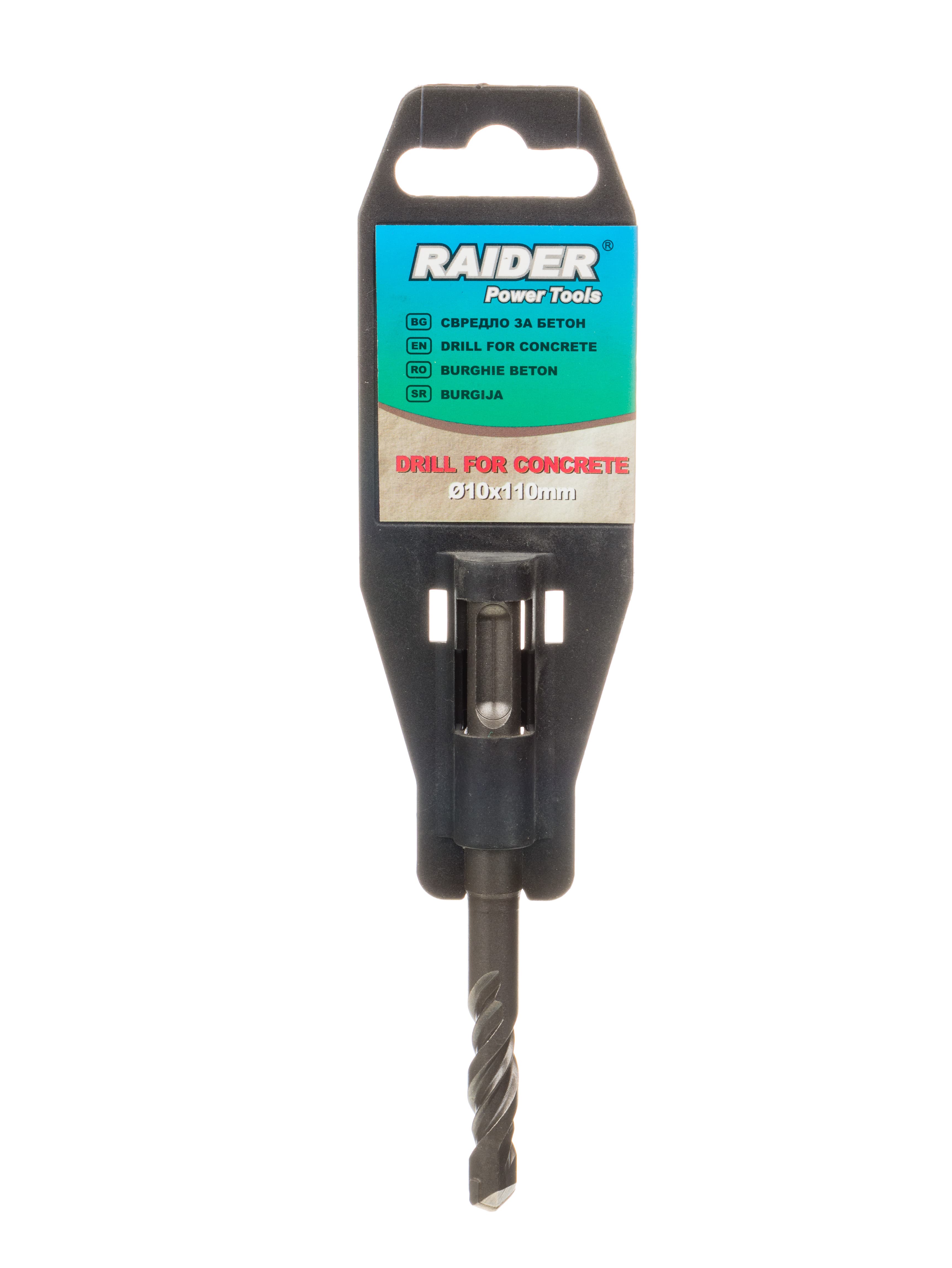 Свредло Raider SDS-plus ø10мм / 110мм