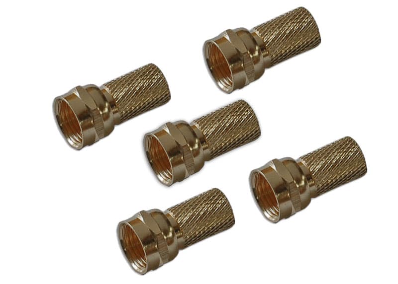 Съединител F ЗА RG59/U 75 Ohm 5 броя