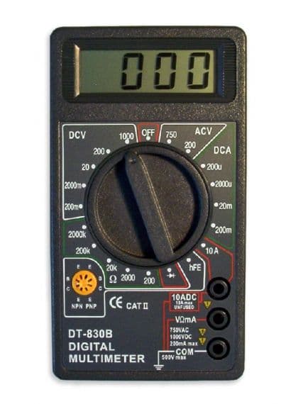 Електронен мултицет DT-830B 2mА/10А