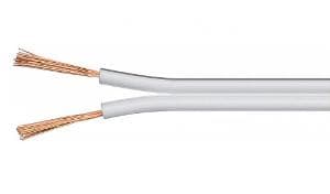 Кабел ШВПЛ-А H03VH-H бял 2х0.75мм 5м