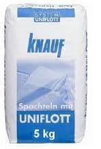 ФУГИРАЩА СМЕС UNIFLOTT - ГИПСОВА 5КГ  KNAUF