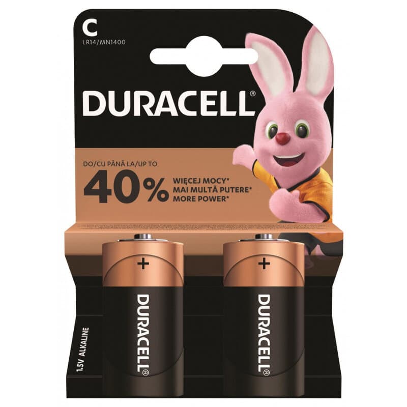 Батерии Duracell Basic MN1400 C / 2 броя