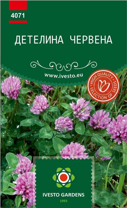 Семена Ivesto червена детелина 100г