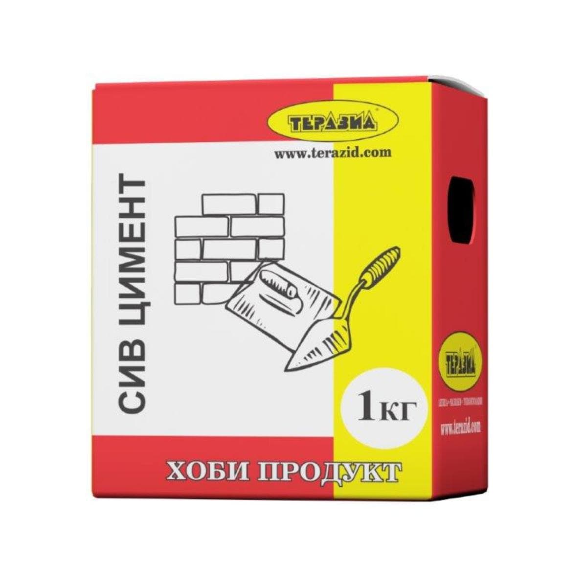 Цимент Теразид сив 1кг
