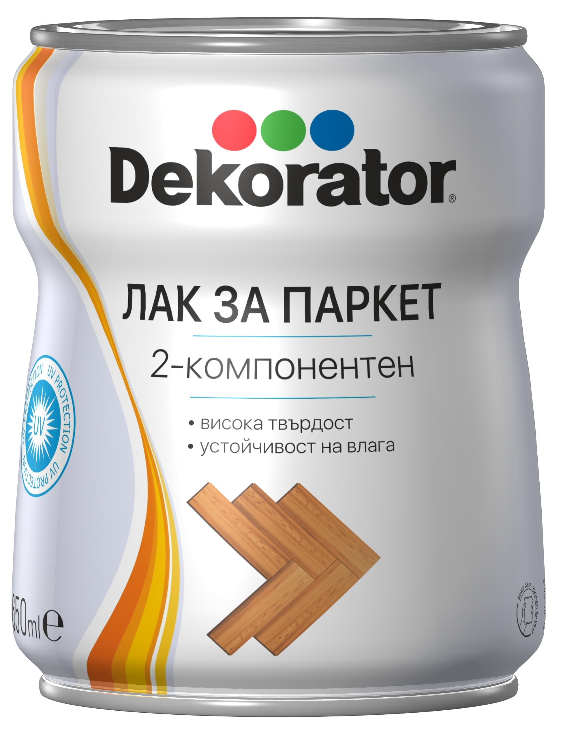 Лак за паркет Декоратор полиуретан гланц 0.65л