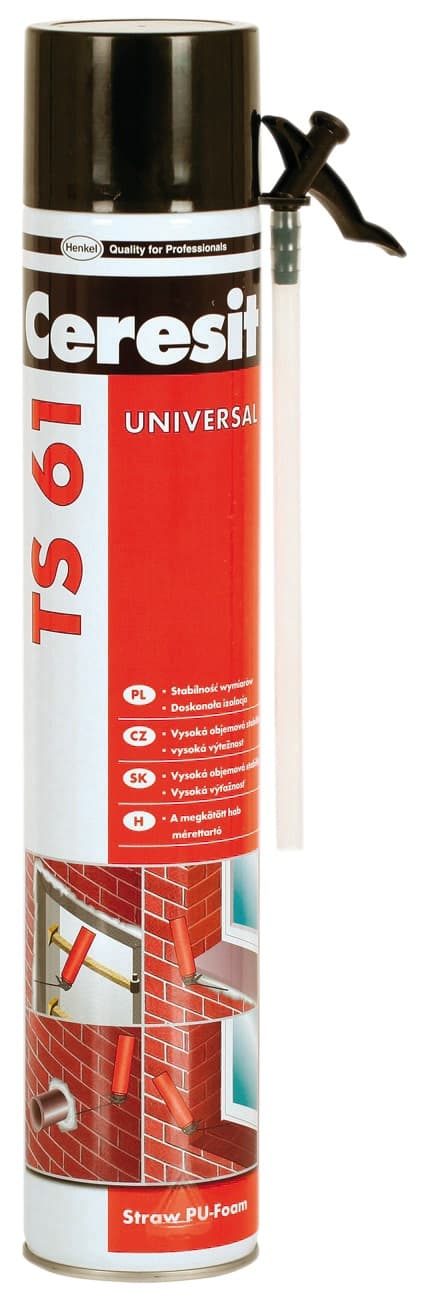 Монтажна пяна Ceresit TS61 750мл