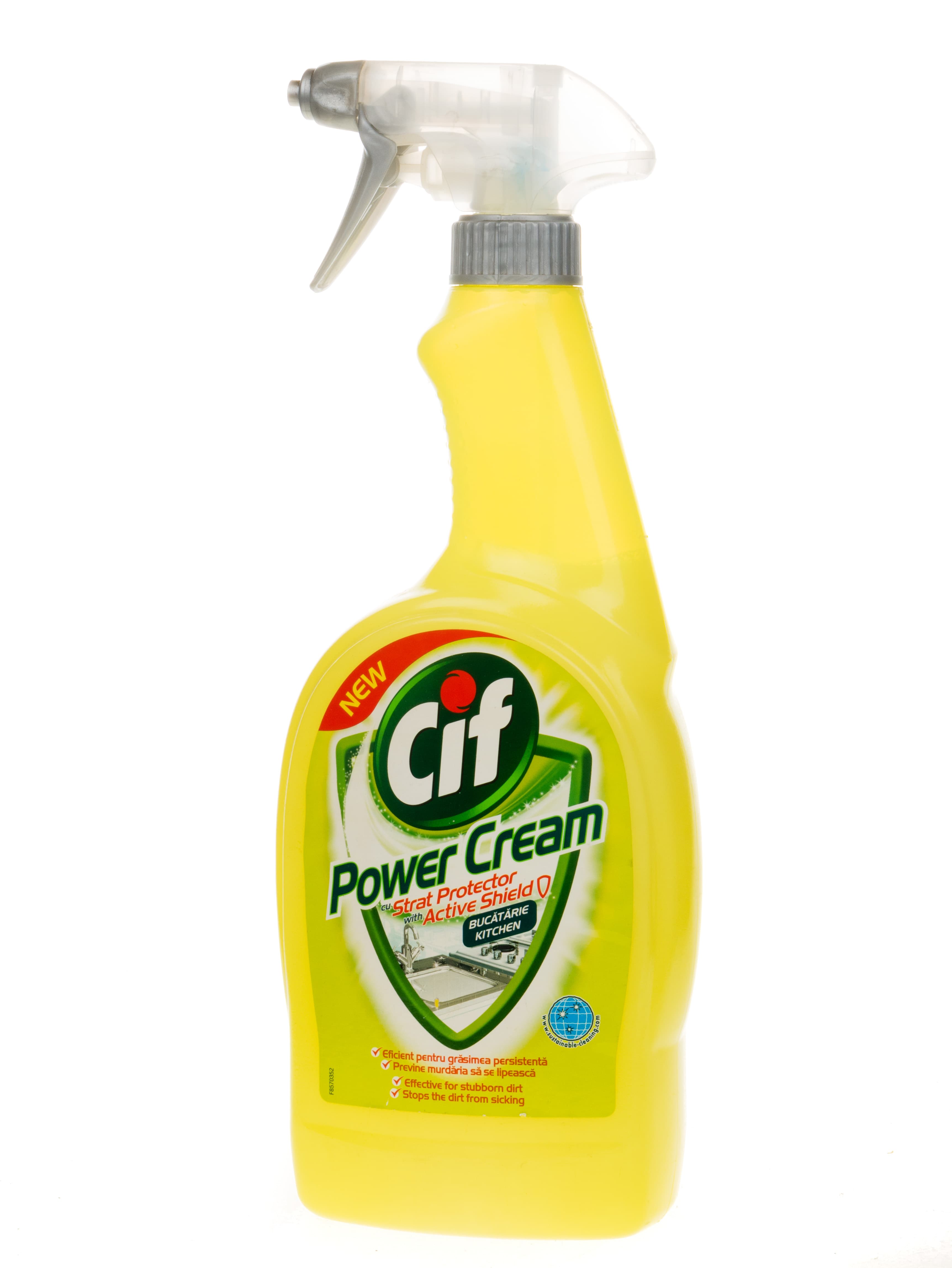 Спрей за почистване на кухня Cif Power Cream 750ml