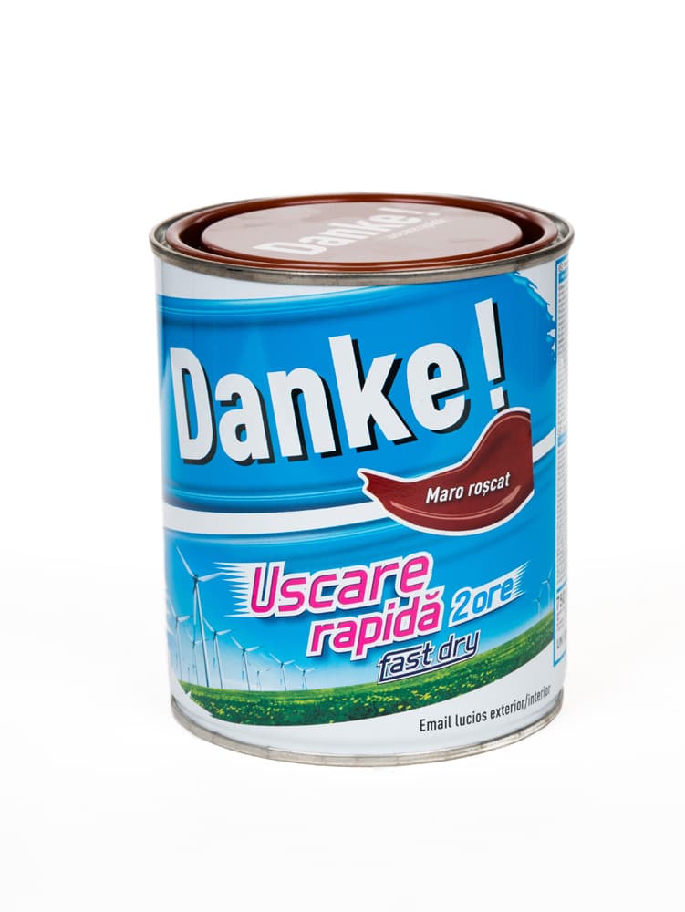 Екстериорна боя Danke 09 светлокафява 0.75 мл 