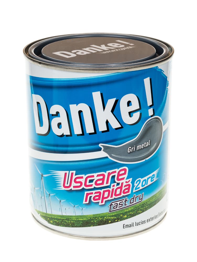 Боя Danke 13 Email Exterior Gri Metal сив металик