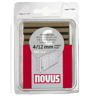 Скоби за такери Novus 6.1х1.1x18мм / 1100 броя