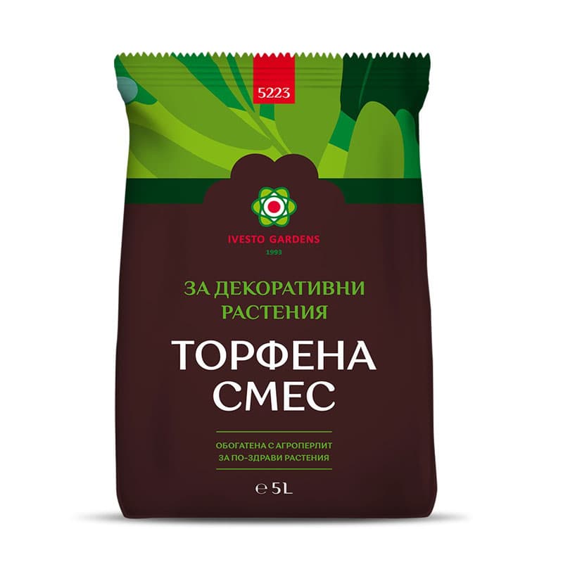 Торопочвена смес за листнодекоративни растения 5223 / 5л