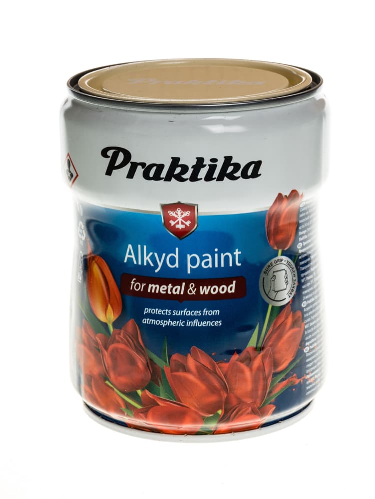 Алкидна боя Практика слонова кост 650ml