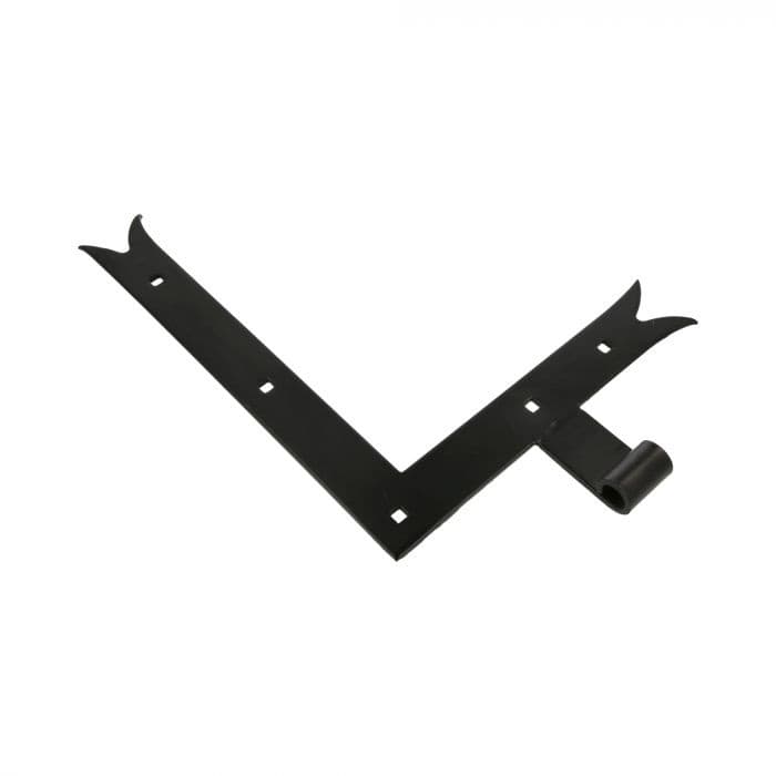 L-образно рамо за панта Amig Black Rustic style мод.4000 L ø14мм 300x240x50мм