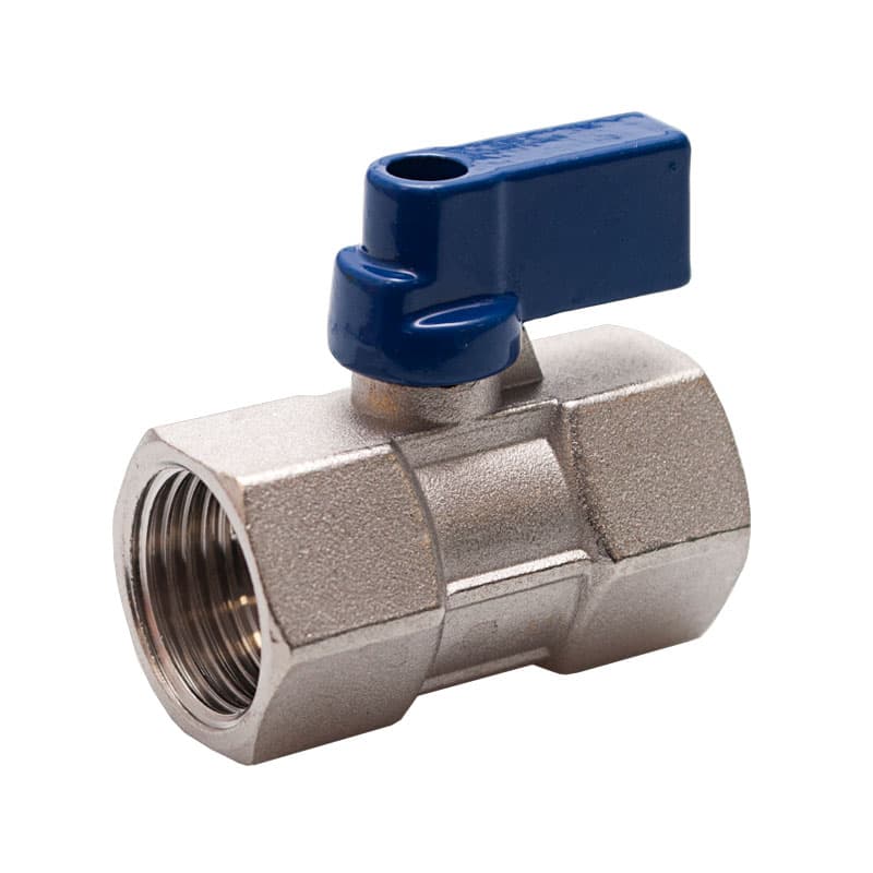 Сферичен кран FF mini 1/2“ никел 