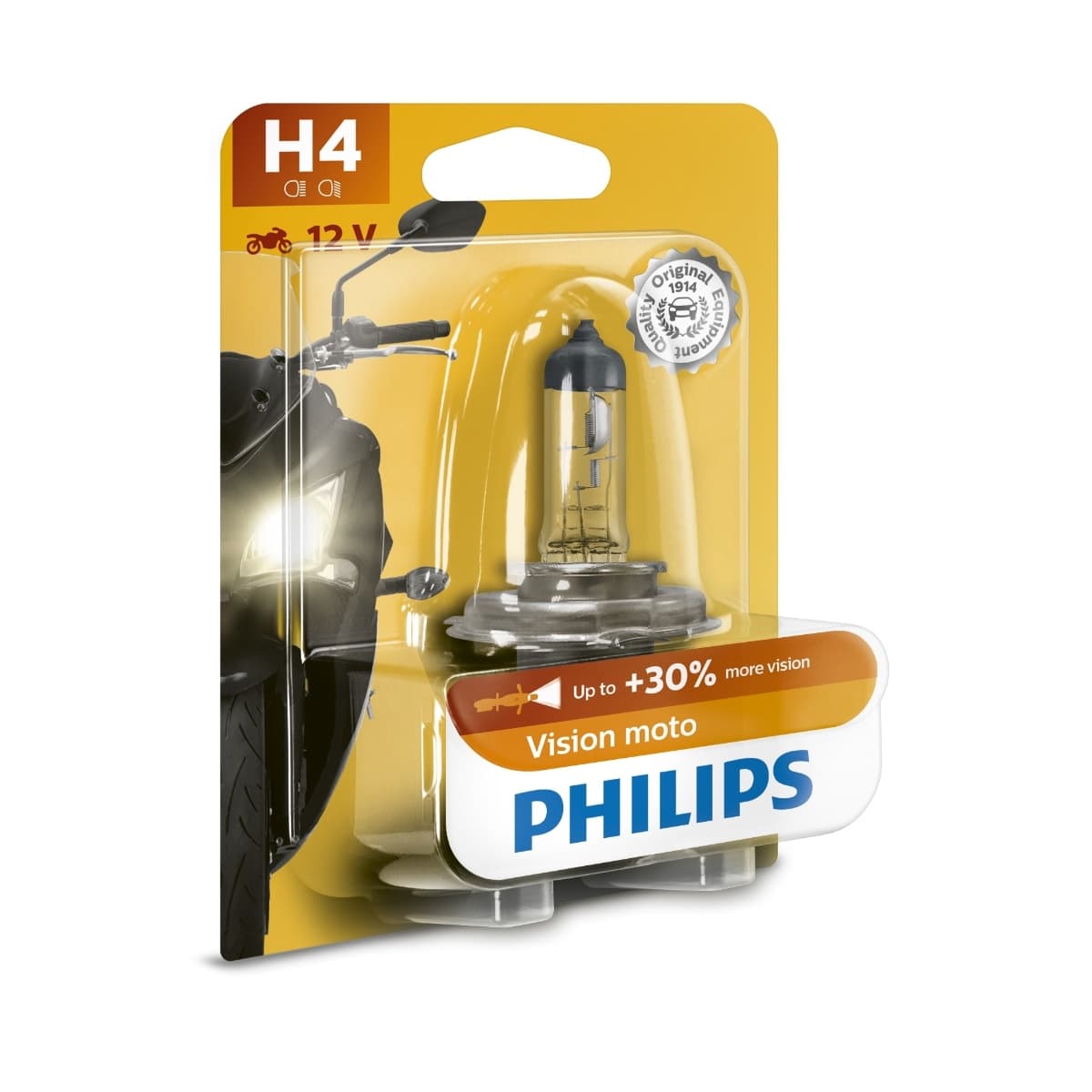 Халогенна крушка H4 Philips Premium +30% 12V