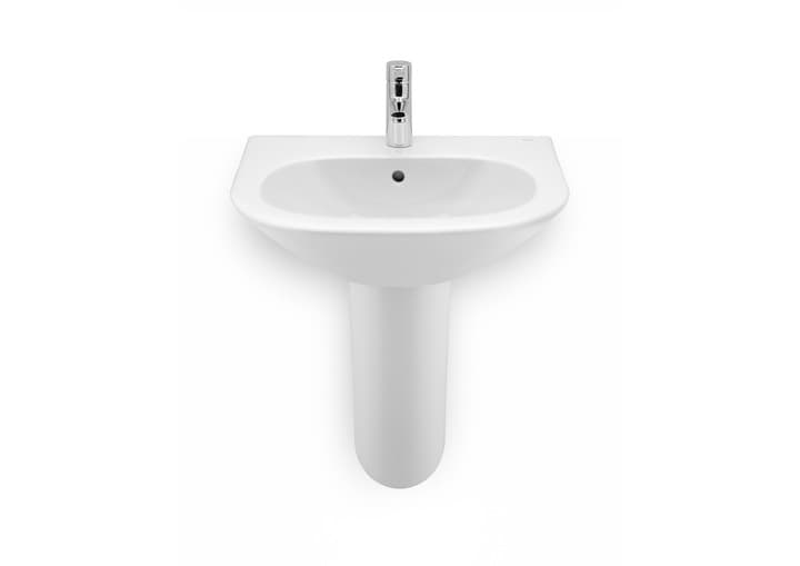 Порцеланов умивалник за стенен монтаж Roca Nexo 550х440х190мм