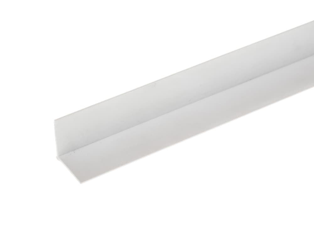 Ъглов PVC V-профил 101 бял 15х15мм 