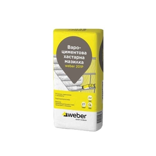 Варо-циментова хастарна мазилка Weber SG 201P 25кг