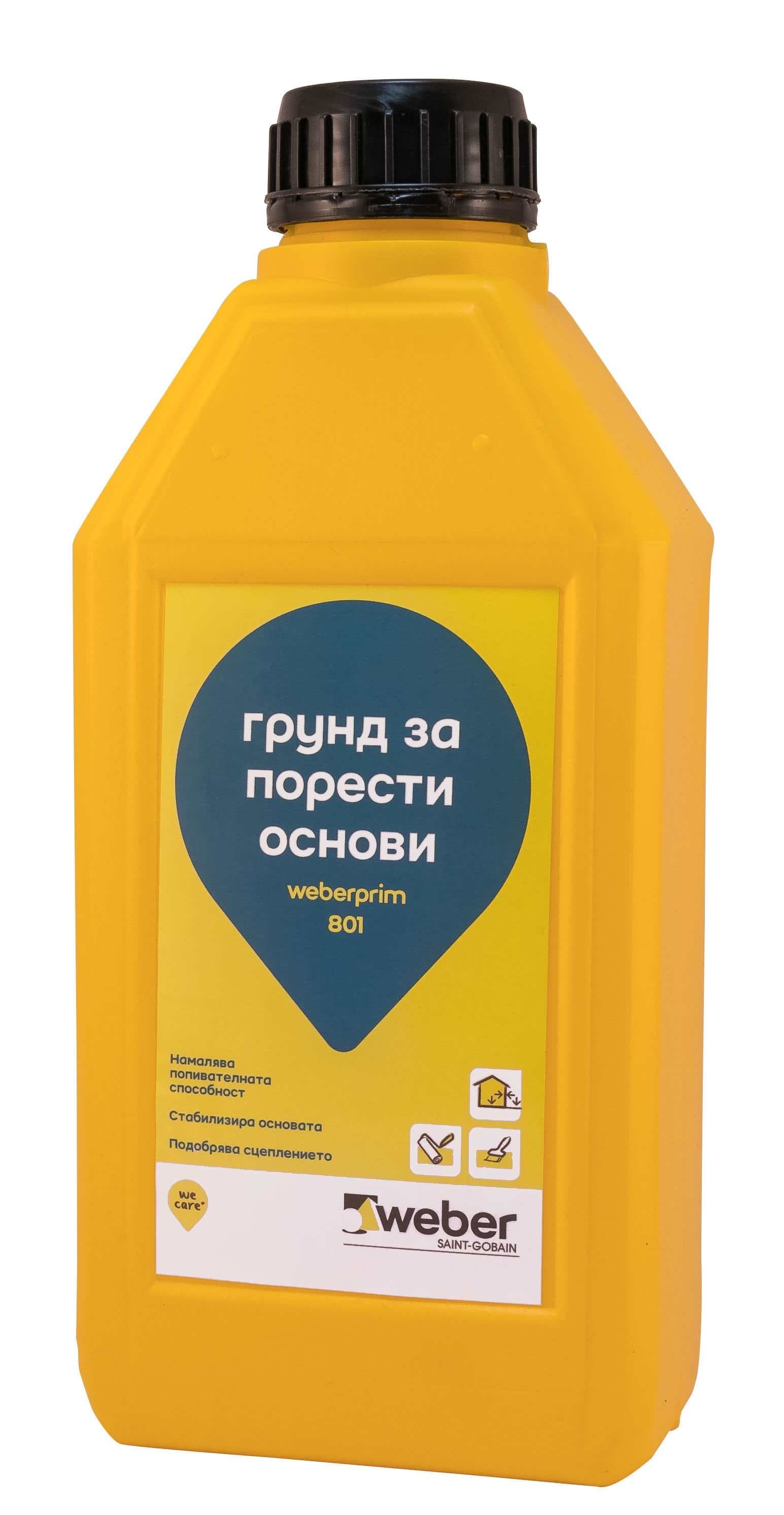 Грунд за основи WeberPrim 801 / 1кг