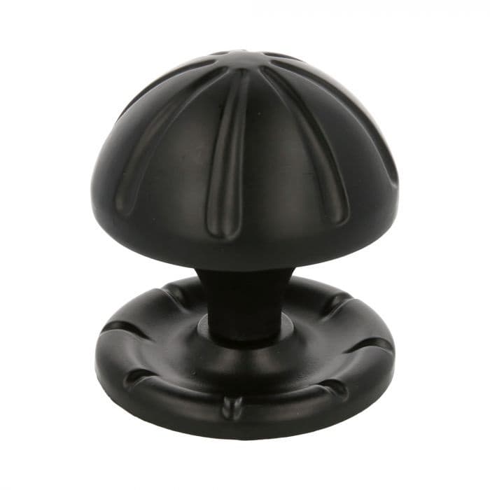 Дръжка топка за врата Amig Black Rustic style мод.16 / ø75мм 