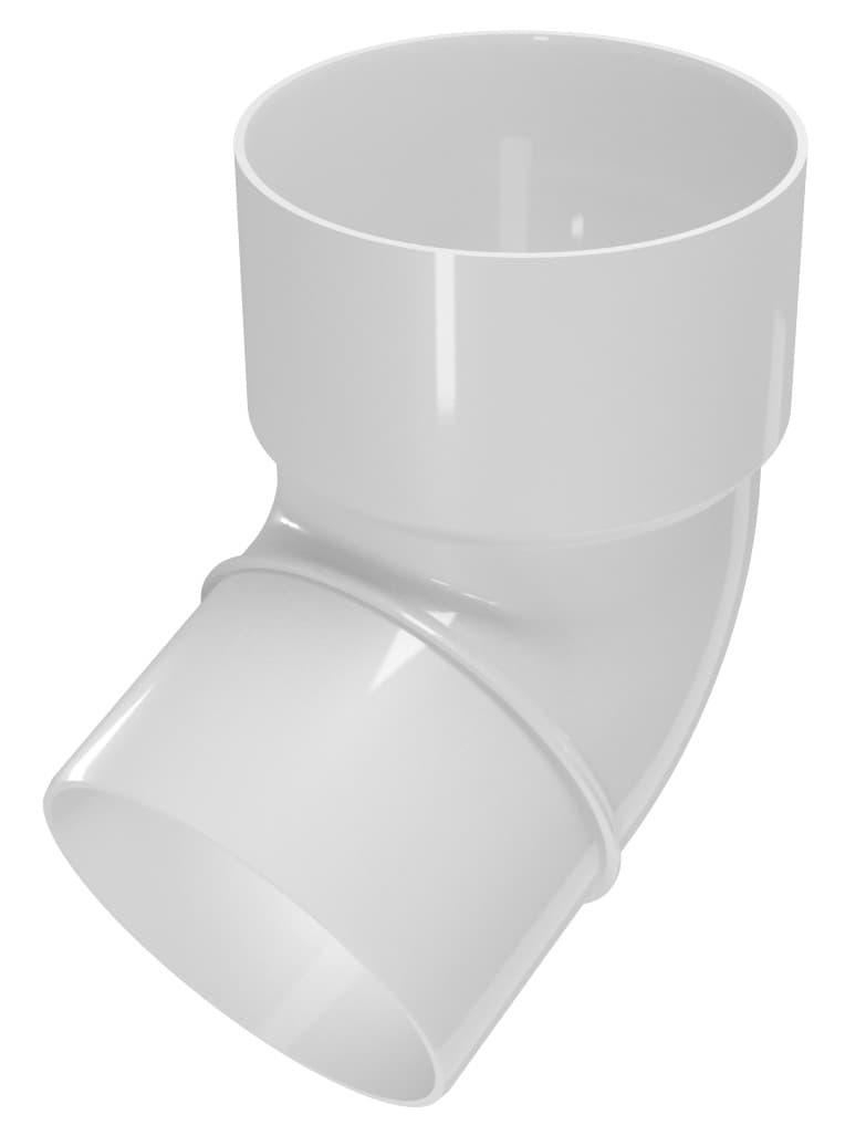 Дъга RAINPIPE Ø100 67.5 градуса -  бял