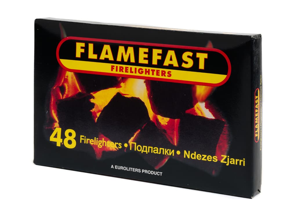 Подпалки бели кубчета Flamefast 48 броя