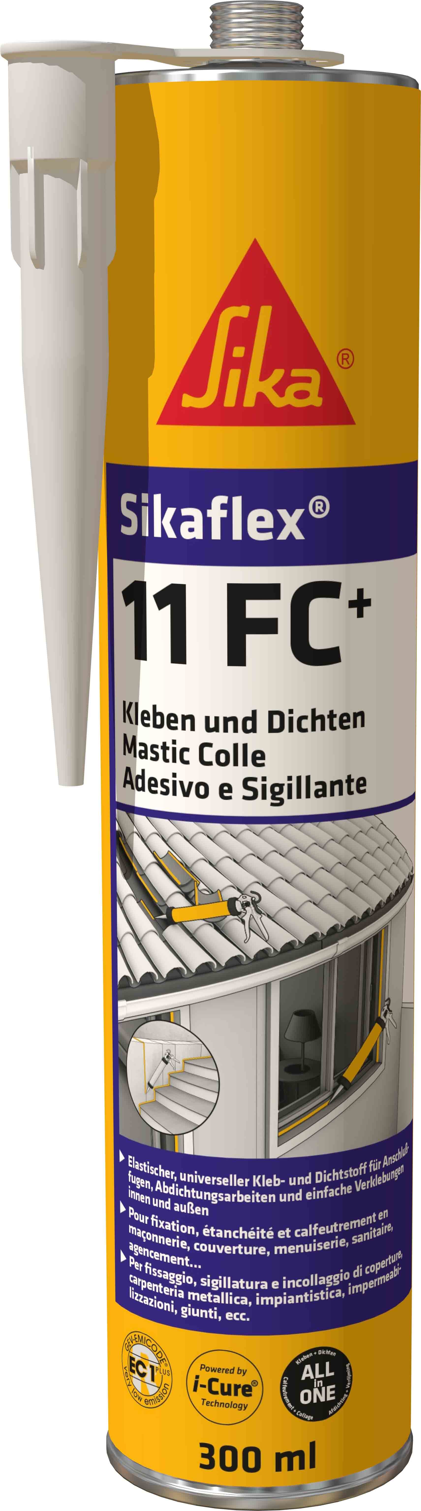 PU лепило и фугопълнител Sikaflex 11FC+ 300ml кафяво
