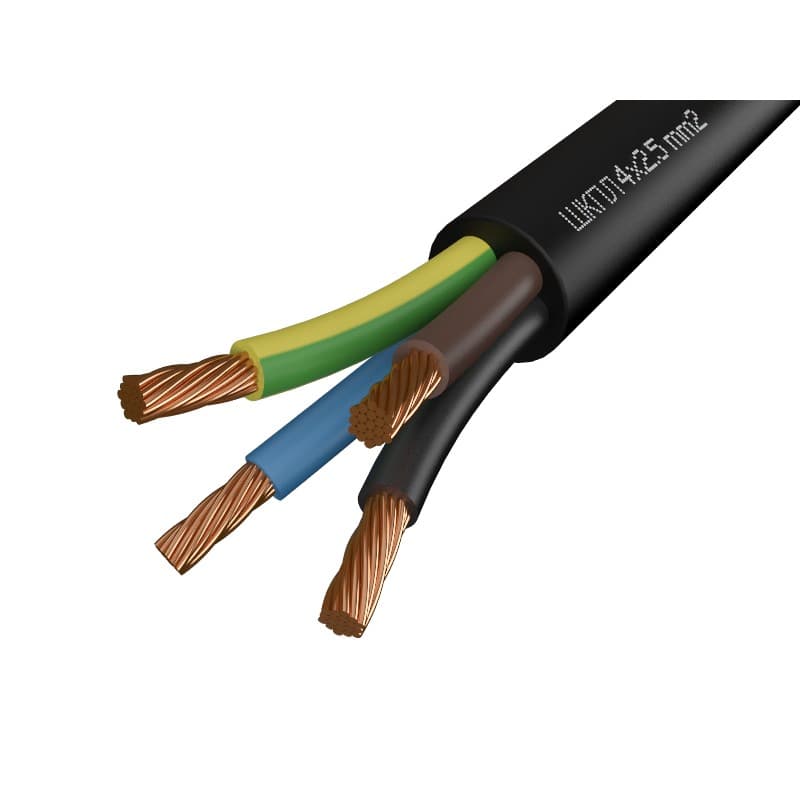 Кабел ШКПЛ H05RR-F 41016 / 4 броя по 2.50мм