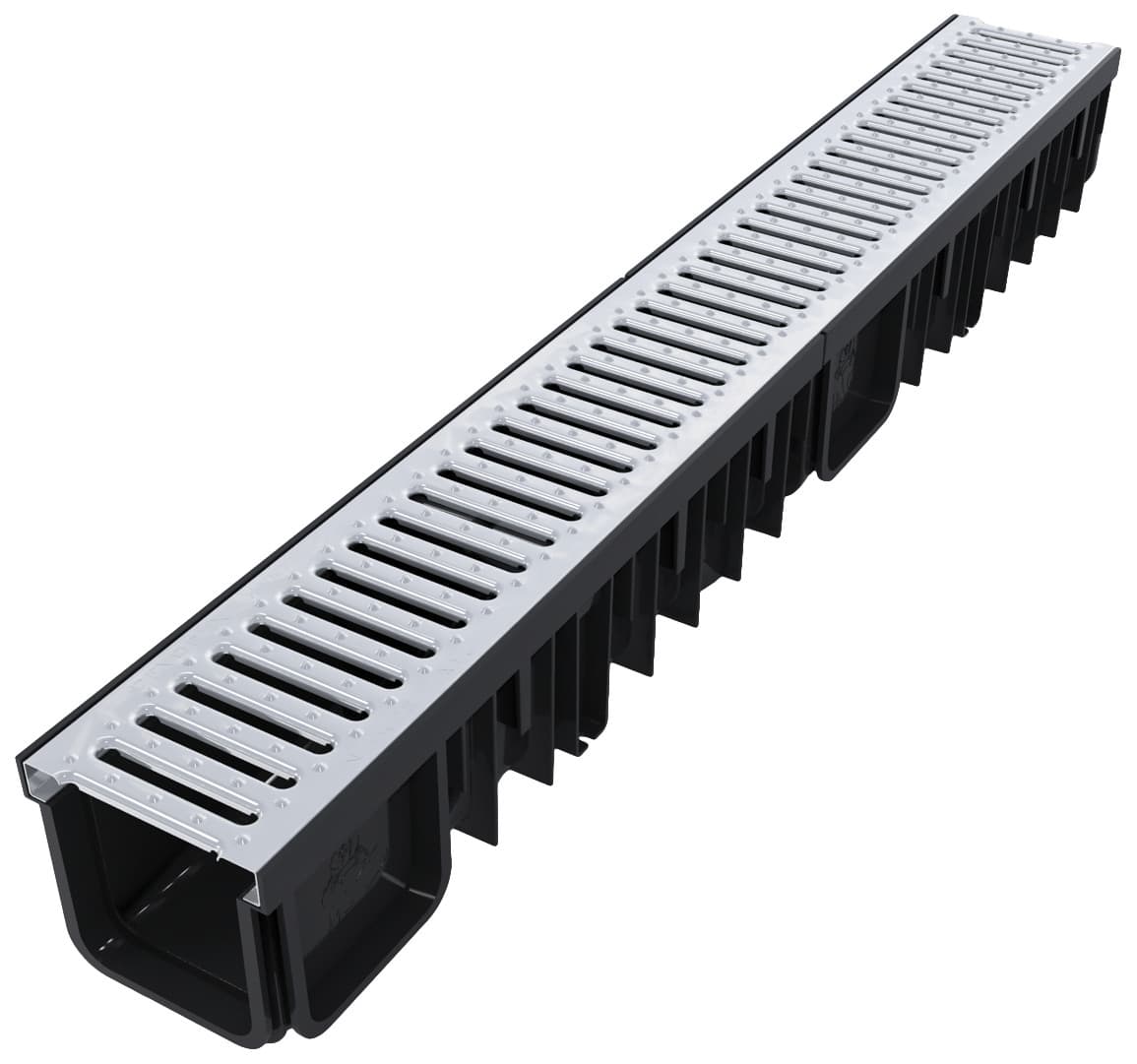 Канал с метална решетка Xdrain 130/90 1м