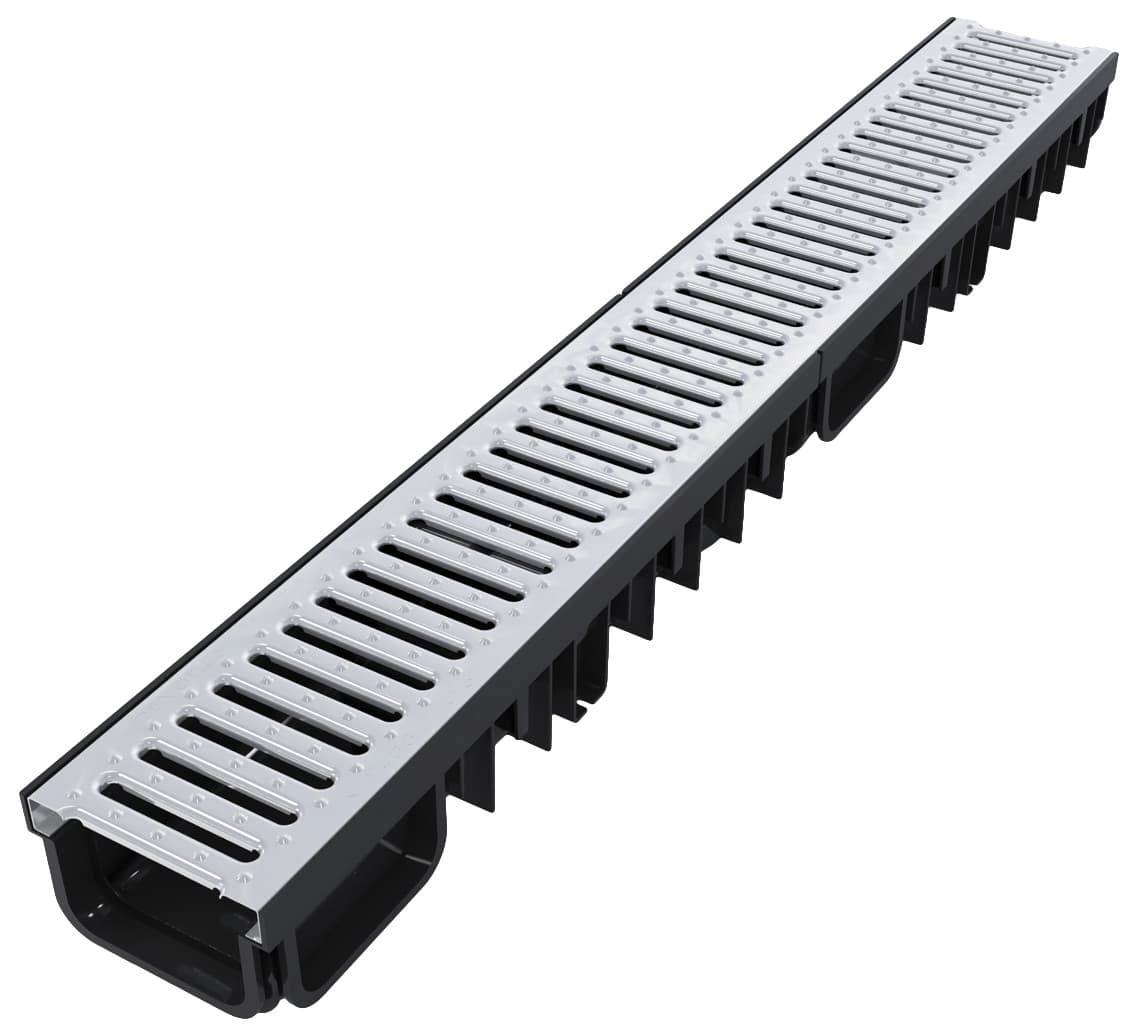 Канал с метална решетка Xdrain 130/50   