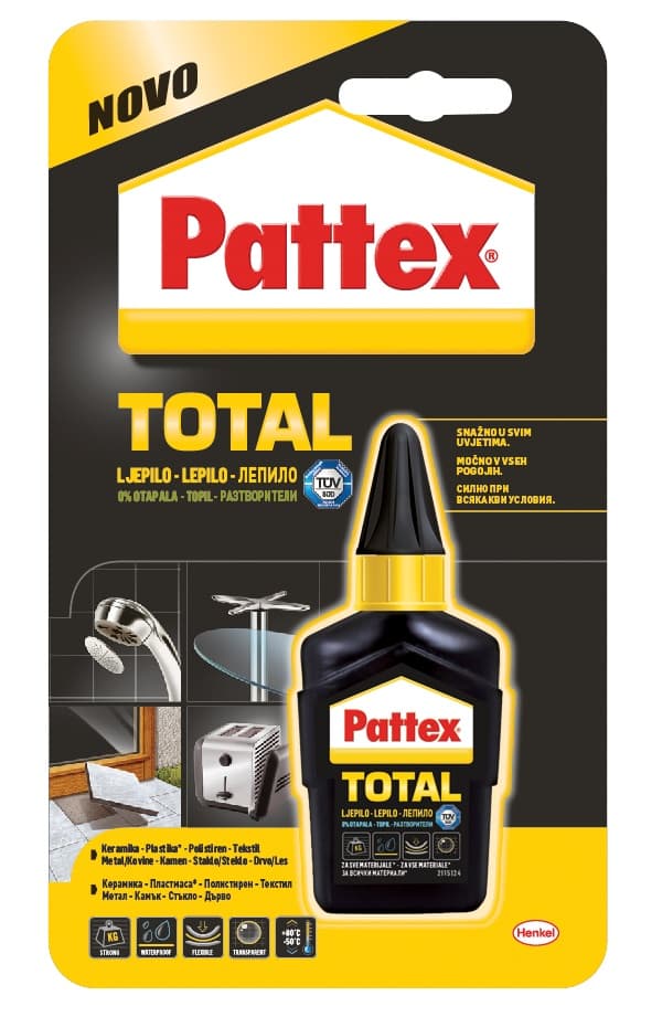 Универсално лепило Moment Pattex Total 50гр